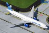 Rare! United Airlines Boeing 777-300ER N2749U Gemini Jets GJUAL1922 scale 1:400