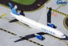 Rare! United Airlines Boeing 777-200 N210UA  new livery Gemini Jets GJUAL1939 scale 1:400
