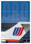 ORD Poster Chicago-O'Hare International Airport United Tail by Chris Bidlack  United Tulip 727 JA027
