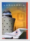 LGA LaGuardiaAirport Jet Age Poster American Airlines Boeing 727 Astrojet 14x20 Chris Bidlack JA050