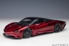 McLaren Speedtail Volcano Red Die-Cast AUTOart model 76087 Scale 1:18