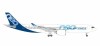 Airbus House A330-900 neo Reg F-WTTE Herpa 531191 scale 1:500