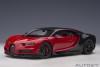 Red Bugatti Chiron 2019 Italian red/carbon Black AUTOart 70996 scale 1:18 