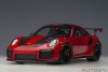 Red Porsche 911 (991.2) GT2 RS Weissach Package Guards Red AUTOart 78173 scale 1:18