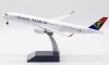 South African Airways Airbus A350-941 ZS-SDF plus stand  Inflight IF359SAA05 scale 1:200