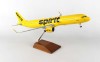 Spirit Airbus A321Neo Wood Stand & Gear SKR8406 Skymarks Supreme Large Scale 1:100