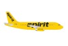Spirit Airbus A319 N532NK Herpa Wings 535809 die-cast scale 1:500
