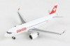 Swiss Airbus A320neo Herpa HB-JDA Wings die cast 534413 scale 1:500