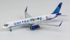Limited! United new livery Boeing 757-200 winglets N14106 Her Art Here-California livery NG 53200 53151 scale 1:400
