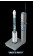  Delta II Rockets w/Launch Pads Set ,Contains 3 Rockets (Space) 1:400 