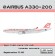 Turkish Airlines   A330-200 Retro Colors Airbus Reg#TC-JNC Phoenix 11267 Scale 1:400
