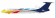 Balkan Holidays Tupolev 154M AV2154006 1:200 Scale