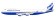 House Boeing 747-400ER Reg# N747ER With Stand InFlight IF747400ER Scale 1:200