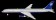 United Boeing 757-200 Battleship Grey Reg# N592UA with stand JC2UAL799 Scale 1:200
