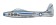 F-84G Thunderjet Diecast Model USAF 58th FBW, 69th FBS, #51-1111 "Five Aces"