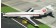 1:200 JAL Japan Airlines 727-100 N690WA (Polished)