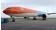 KLM Orange Pride Boeing 777-300 Registration# PH-BVA With Special Stand InFlight IF7773KLMSPEC01 Scale 1:200 