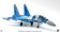 Kazakhstan Air Force Su-27 Flanker UB JC wings JCW-72-SU27-004 Scale 1:72