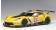 Yellow Corvette C7.R Lime Rock 2016 second place #3 AUTOart 81607 1:18 