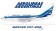 Aerolineas Argentians Boeing 737-200 LV-JMW ElAviador/InFlight with stand EAVJMW scale 1:200