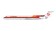 Frontier Airlines MD-80 N859HA (Saul Bass orange-and-red livery) GJFFT1168 GeminiJets 1:400