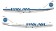 Pan Am Boeing 747-121 N735PA Clipper Spark of the Ocean with stand Inflight IF741PAA0918 scale 1:200