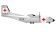 Balair-international Red Cross Transall C-160 HB-ILN Herpa 570701 scale 1:200 