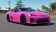 Pink Black Lexus LFA Passionate Pink Die-Cast AUTOart 78859 Scale 1:18