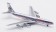 American Airlines Boeing 707-323B Polished N8435 With Stand InFlight IF707AA0823P Scale 1:200