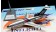 Limited Flying Tigers Boeing 727-100 N1931 "Flying Tigers" Tail polished w/stand InFlight IF721FT1019P scale 1:200