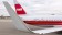 American Boeing 737-800 TWA Retro Skymarks SKR897 Scale model 1:130