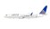 United Airlines 737-800 N77296 scimitar winglets NGModel 58010 scale 1:400