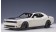 White Dodge Challenger Demon SRT Knuckle White/Satin Black Graphic Package AUTOart 71746 scale 1:18 