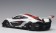 McLaren P1 gloss white with red stripes AUTOart 81541 Scale 1:18