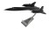 Signed SR-71 Blackbird 61-7975 Kadena AFB Pappas-Manzi Perisan Gulf 1987 W/stand AF1-0088A 1:72 