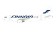 Finnair Airbus A319-112 OH-LVL with stand JFox/InFlight JF-A319-006 scale 1:200