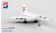 Poster PS5800-2 British Airways Concorde Reg# G-BOAD die cast Postage Stamp PS5800-2 1:350