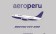 AeroPeru Boeing 737-200 OB-1711 El Aviador/InFlight with stand EAV1711 scale 1:200
