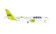 Air Baltic new livery Airbus A220-300 "100th A220" YL-AAU Herpa 571487 scale 1:200 