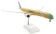 Airbus A350-1000 Bare Metal F-WMIL stand JC Wings LH2AIR088 scale 1:200