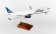 JetBlue Airbus A321 Sharklets "Mint" Tail Wood Stand & Gears Skymarks Supreme SKR8321 Scale 1:100