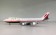 TWA Last Livery 747-100 Reg# N17010  w/Stand IF7411215 Scale 1:200