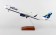 JetBlue Airbus A321 Sharklets "Mint" Tail Wood Stand & Gears Skymarks Supreme SKR8321 Scale 1:100