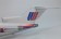 United Airlines B727-200 N7644U Orange Red Blue Strips Scale:1:200
