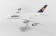 Lufthansa Airbus A380 No Gear Hamburg Reg# D-AIML Hogan HGLH33 Scale 1:200