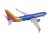 Southwest Boeing 737-800 N8645A New Livery Die-Cast Panda 52307 Scale 1:400