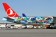 Turkish Airlines B777-300ER "Istanbul to San Francisco Inaugural"  TC-JJU JCWings Scale 1:400