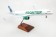 Frontier Airbus A321 X-Large Model Skymarks Supreme SKR8411 With Wooden Stand and Gears Scale 1:100