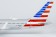 A  Airlines Boeing 757-200 N691AA  With Metallic Stand NG Models 42019 Scale 1:200