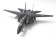USN VX-4 Evaluators Vandy 1 Black Bunny NAS Tomcat F-14A  Die-Cast CL-CA721408 Scale 1:72